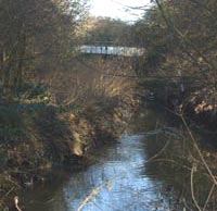 River Crouch west entrance to Memorial Park