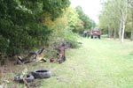 rubbish removed from River Crouch at Memorial Park Wickford