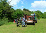 rubbish removed from River Crouch at Memorial Park Wickford